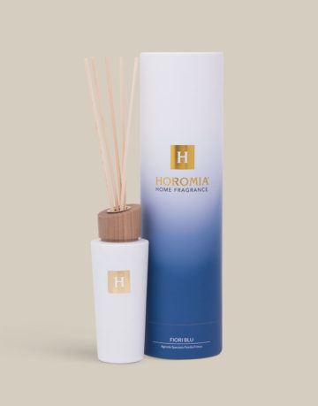 Diffuser with Blue Flowers Sticks